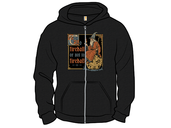 Medieval Wizard Fireball