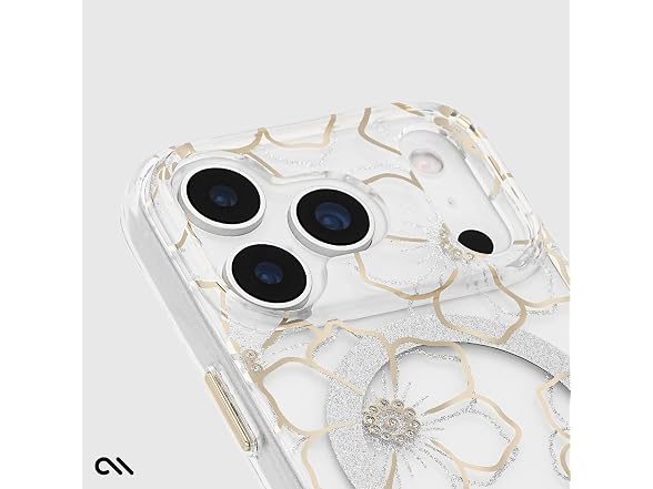 Case-Mate iPhone 17 Pro Floral Gems Case