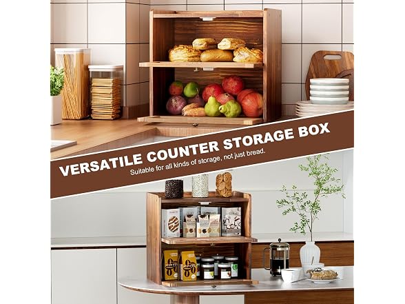 Wooden Bread Box