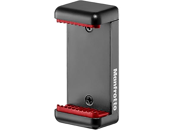 Manfrotto Pixi Mini Tripod with Smartphone Clamp, Black
