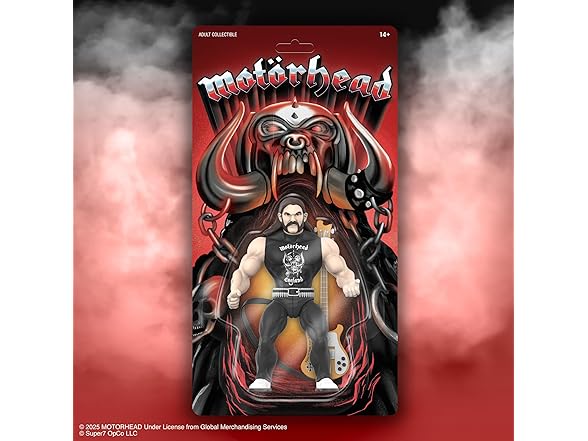 Super7 Vintage Motorhead Lemmy Kilmister Figure