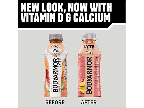 1CT BODYARMOR LYTE Sports Drink Peach Mango