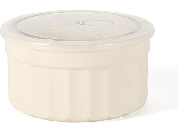 Martha Stewart 6 Piece Stoneware Meal Prep Container Set