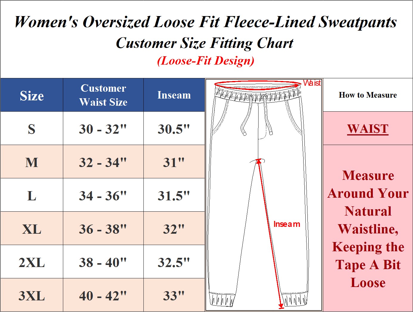 3Pk Womens Heayweight Fleece-Lined Sweatpants - Gallery 12