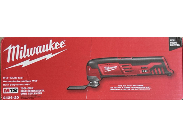 Milwaukee 2426-20 M12 12V Variable Spd Multi Tool