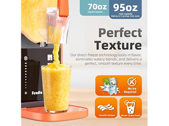95oz Slushie Machine w/ 6 Smart Presets