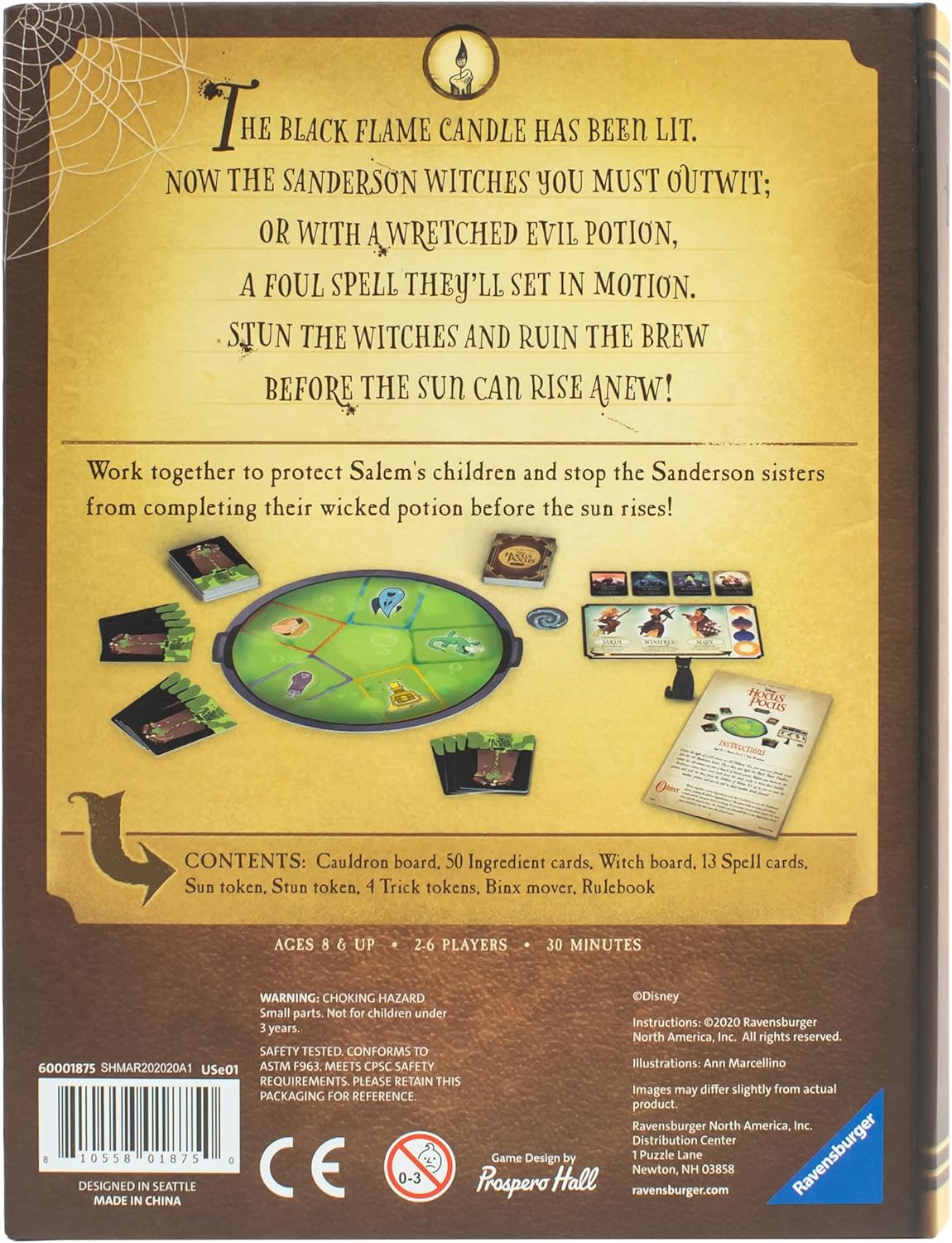 Ravensburger Disney Hocus Pocus Game, 8+ - Gallery 12