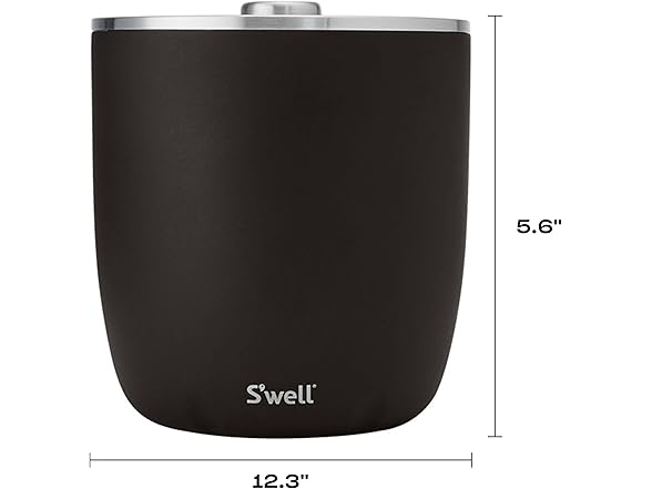 S'well Stainless Steel Ice Bucket XL 100oz, Onyx