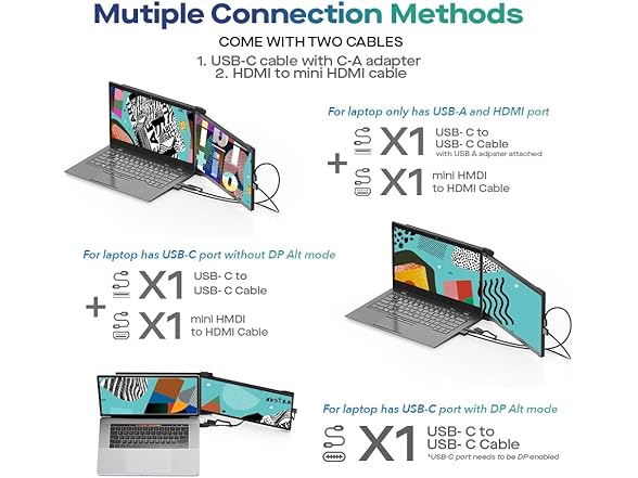 (NEW) Mobile Pixels Duex Max 14.1'' Portable Monitor