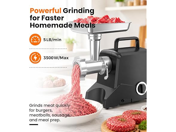 3500W Max Electric Meat Grinder