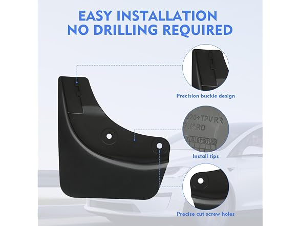 SIGLIN Model Y Mud Flaps