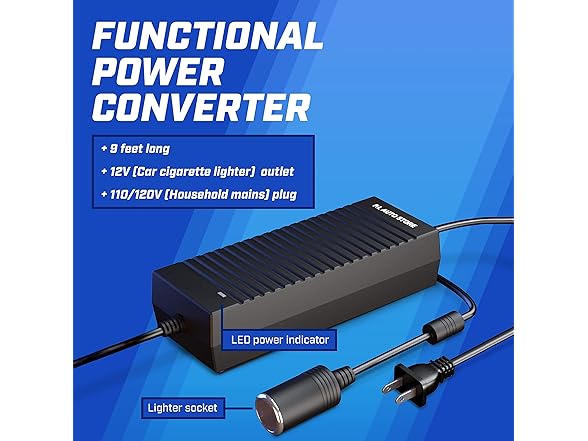 12V DC Power Converter Adapter