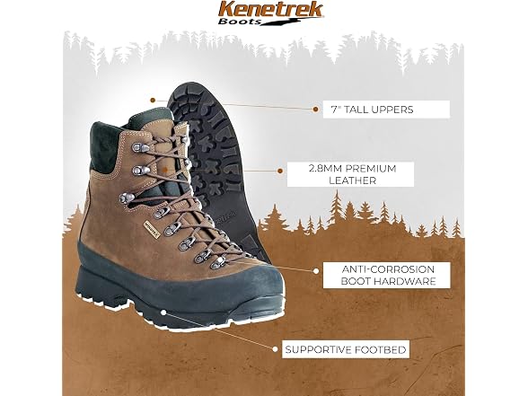 Kenetrek Men's Hardscrabble Hiker Boots