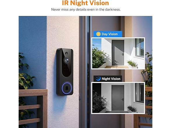 MeshSear 1080P Wireless Doorbell Camera