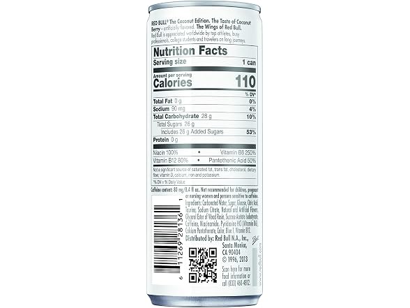 Red Bull Energy Drink, Coconut Berry, 8.