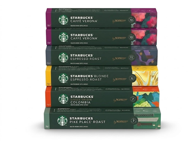 $39.99, Was $49.99, 20% Off! 60CT Starbucks by Nespresso Variety Pack dealfomo
