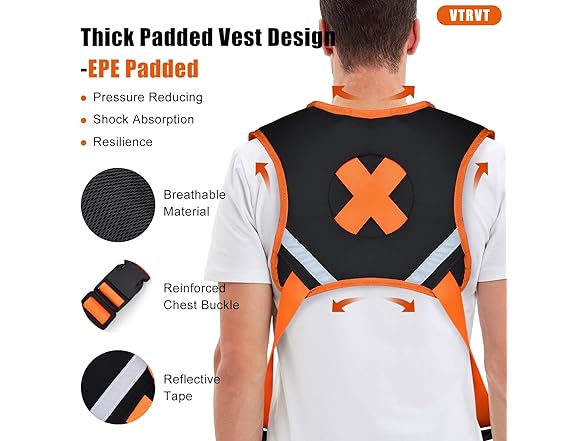 Moving and Lifting Straps with Padded Vest