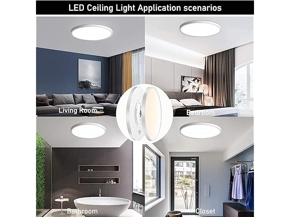 RGZZUP  8Pack LED Ceiling Light