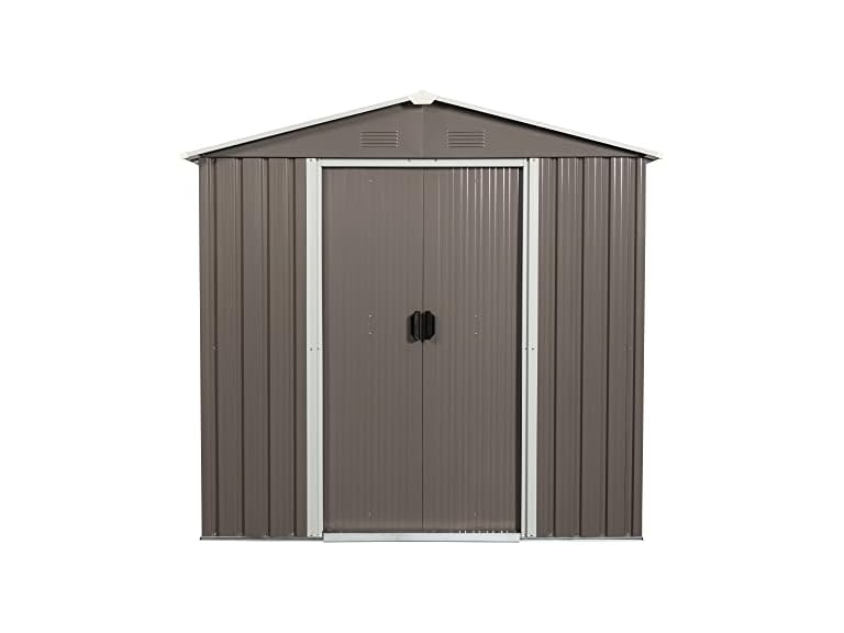 LKJYBG 6x5' Outdoor Metal Storage Shed