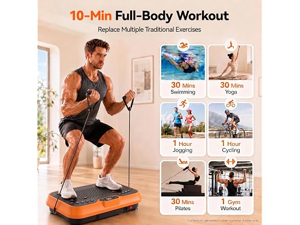 BUENASO Vibration Plate Exercise Machine