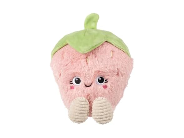 Fringe Studio You're My Jam Plush Dog Toy, Strawberry