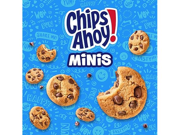 10PK CHIPS AHOY! Mini Original Chocolate Chip Cook