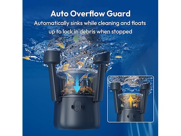 BUBLUE F10 Robotic Surface Skimmer | 538 sq.ft.