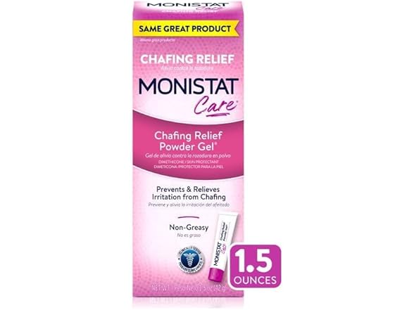 MONISTAT Chafing Relief Powder Gel 1.5 oz