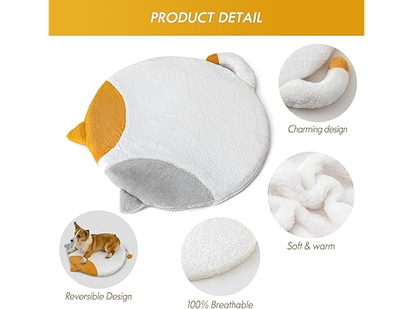 ClevaHome Orthopedic Dog Mat with Superior Support