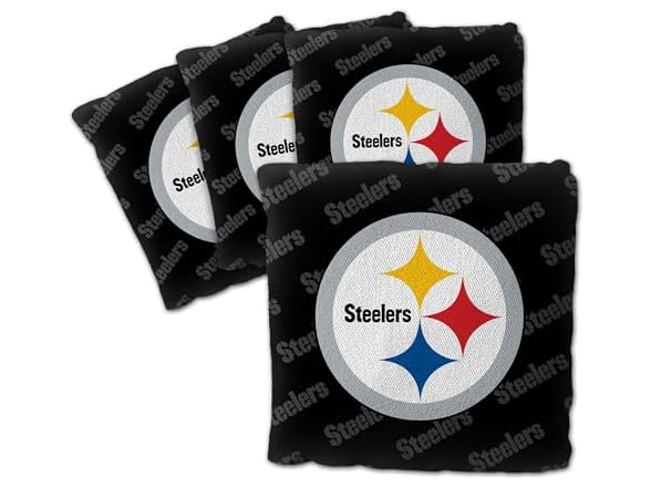 Pittsburgh Steelers Cornhole Bags
