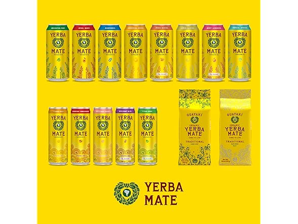 Guayakí Yerba Mate, Energy Drink Alternative, Orange