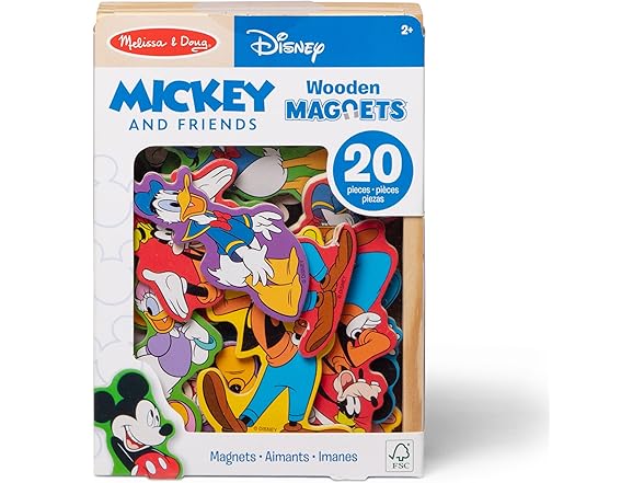 Melissa & Doug Disney Mickey Mouse Magnets