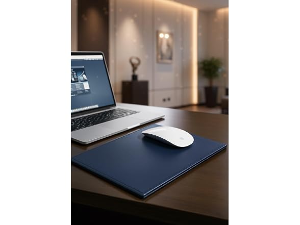 Dacasso Navy Blue Bonded Rectangular