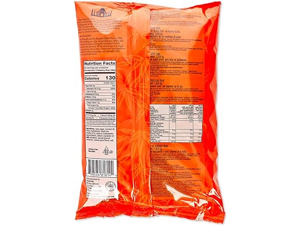 1PK David Rio Food Service Bag Tiger Spice Chai