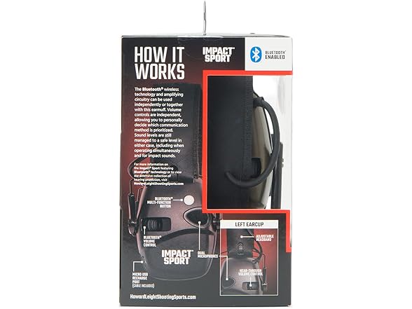 Honeywell Ademco  BT 5.0 Electronic Earmuff