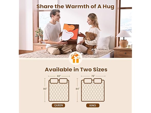 King Heated Mattress Pad