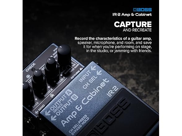 BOSS IR-2 Amplifier & Cabinet Effects Pedal