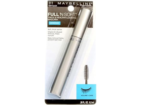 Maybelline Full N Soft Waterproof Mascara Very