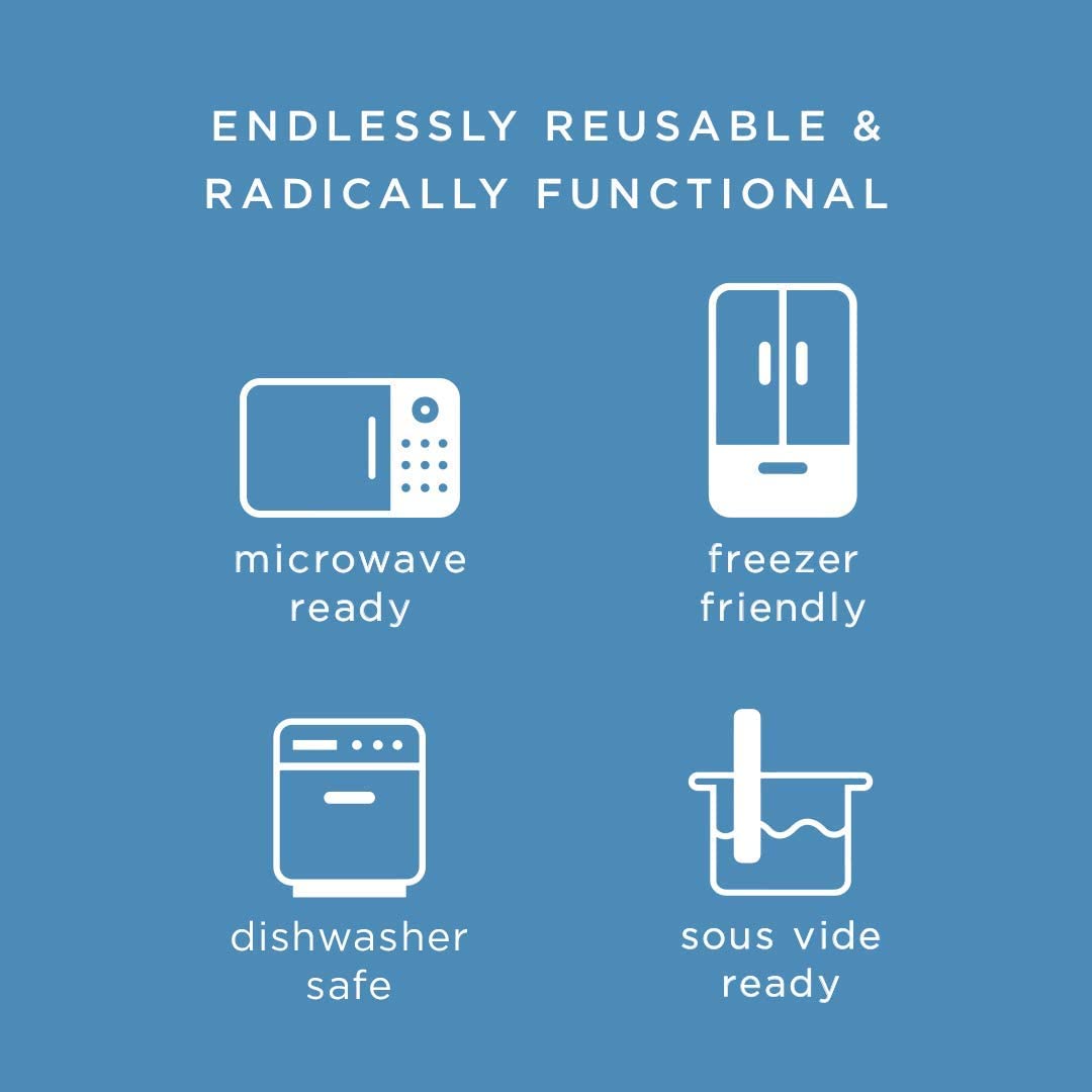 Stasher Reusable Storage Bag, Starter Kit - Gallery 8