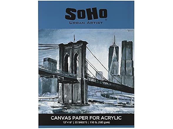 SoHo Urban Artist Acrylic Canvas Pads