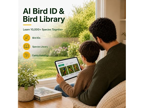 Bamboo Smart Bird Feeder W/ Camera