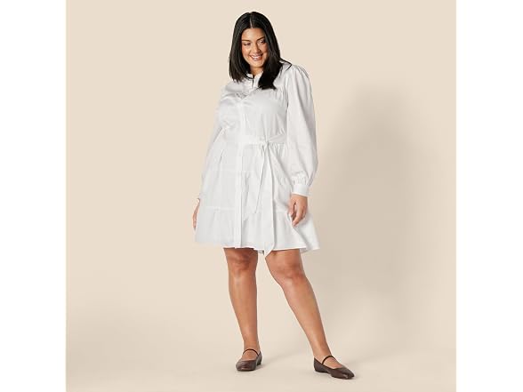 Amazon Essentials Women Regular-Fit Tiered Dress