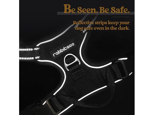 rabbitgoo Dog Harness, No Pull Medium Sized