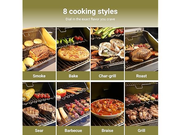 20V Portable Wood Pellet Grill Smoker