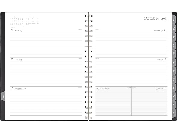 Mead 2027 Planner, 15-Month Oct-Dec, 8.5" x 11"