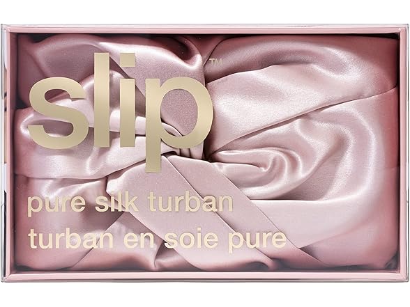 SLIP Pure Silk Turban 100% Mulberry Silk