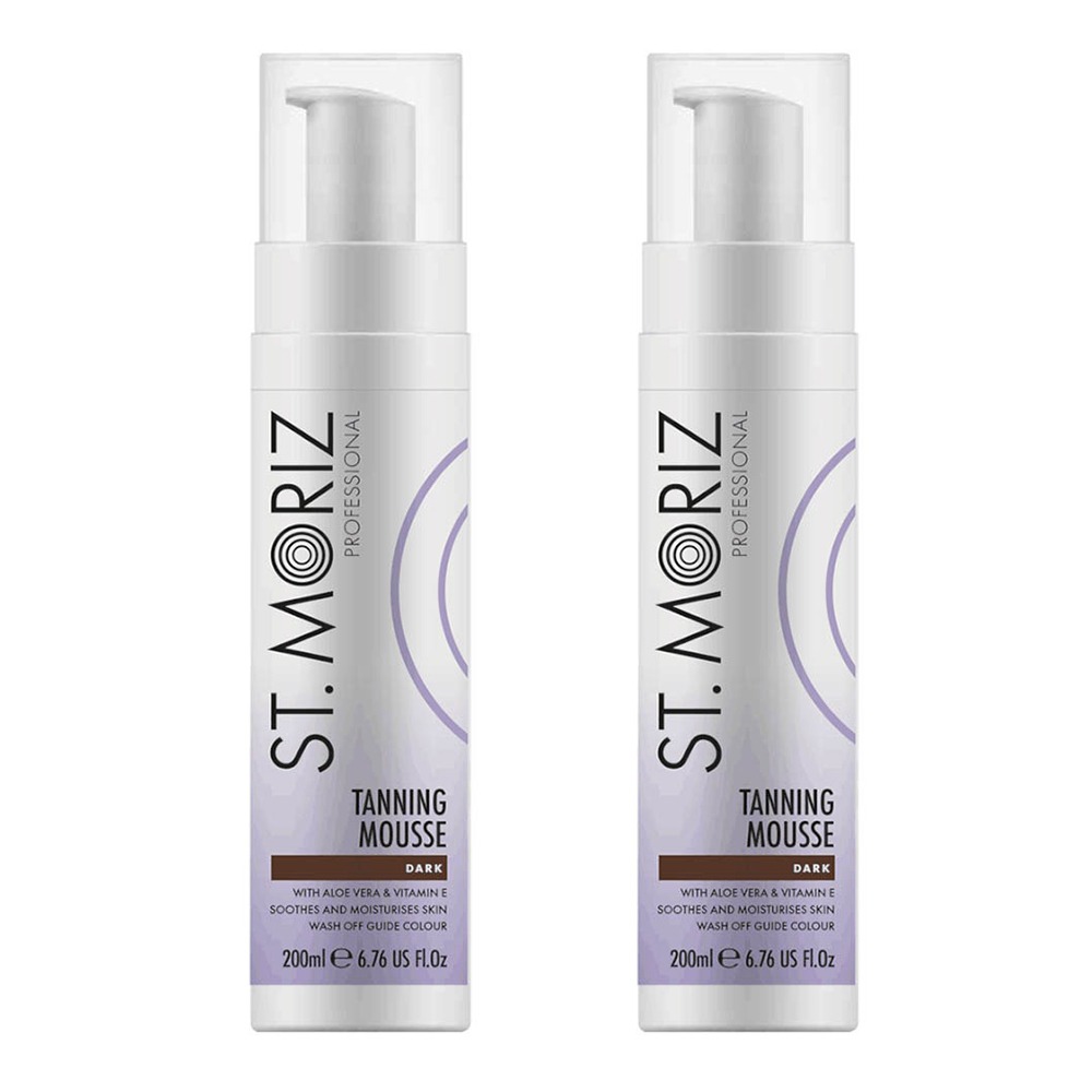St. Moriz 2Pk Tanning Mousse, Dark - Gallery 2