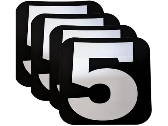 Mailbox Number Stickers 3