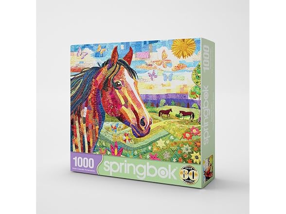 Springbok Patchwork Pony 1000 Piece Puzzle