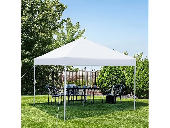 Amazon Basics 10x10 Canopy White